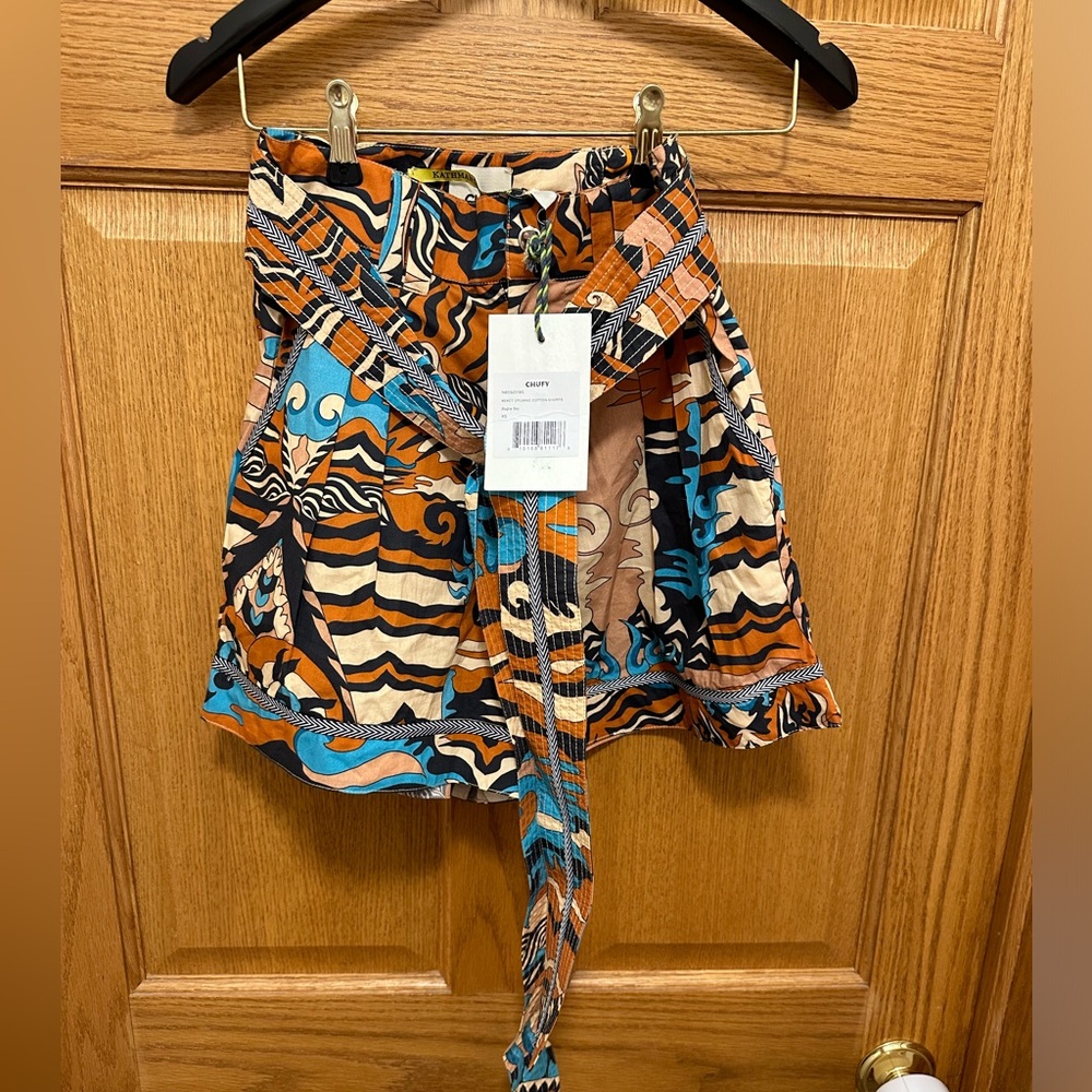 NEW CHUFY keket organic cotton shorts in bagha sky Size XS